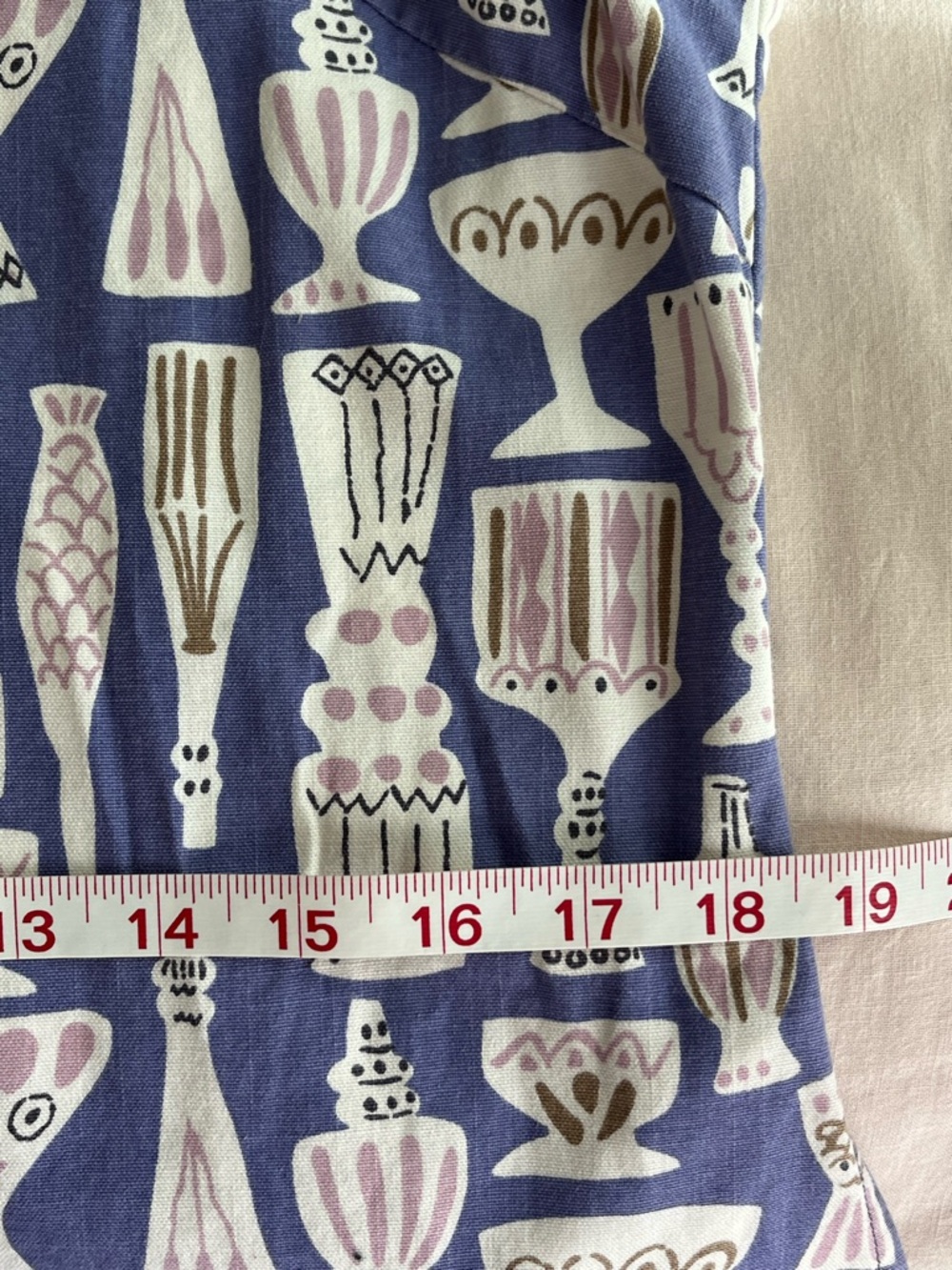 Delphinium Vases & Vessels ShirtDress•Sz 10 US - Picture 8 of 12
